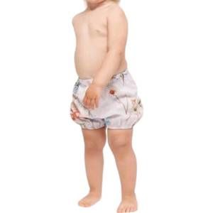 NEW CHRISTINA ROHDE flower short in light blue flower